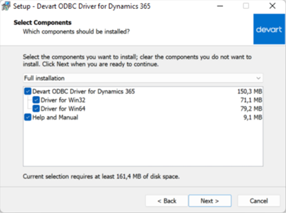 connecting Microsoft Dynamics 365 CRM data using ODBC 