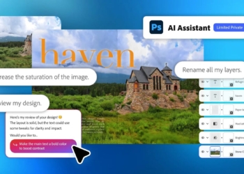 Adobe turns Photoshop into a chatbot that edits, renames and collaborates