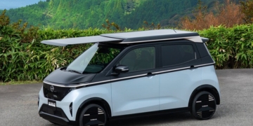 Nissan’s Sakura EV gets a solar roof that adds 1,800 miles a year