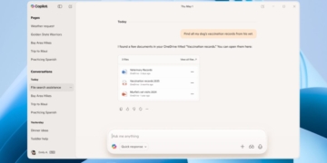 Microsoft Copilot can now search inside your Google Drive