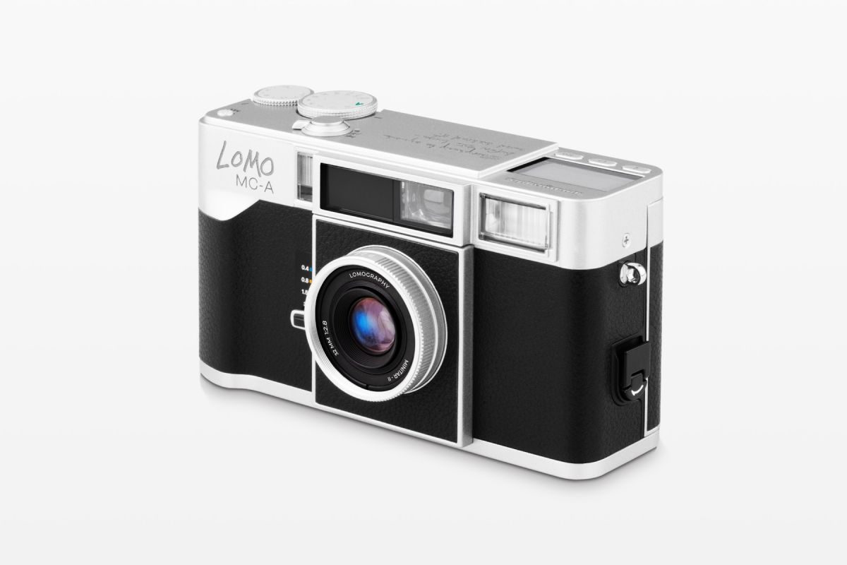 The Lomo MC-A is a film camera with USB-C charging capability