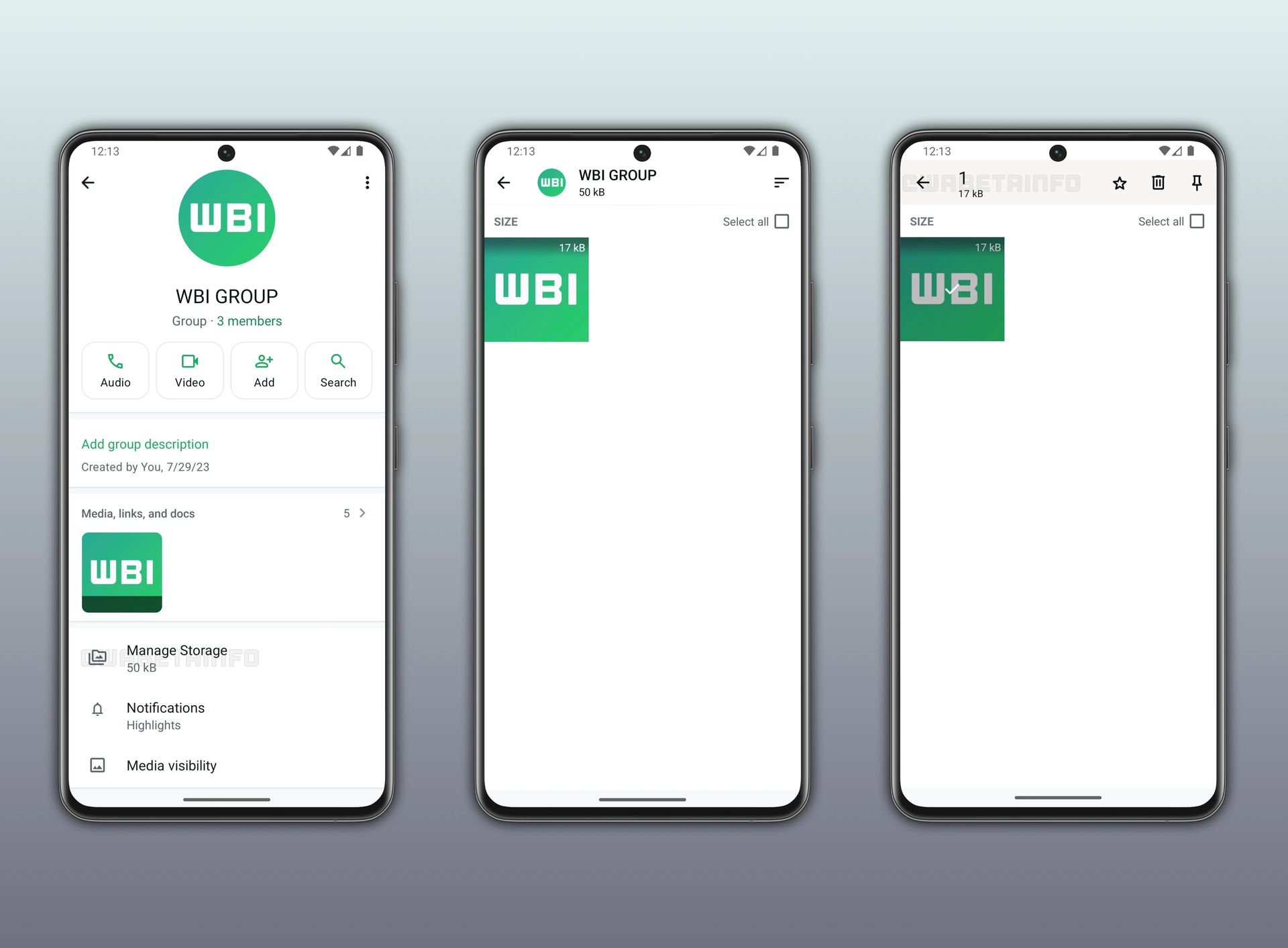 A new WhatsApp beta lets you clear space without leaving the chat 1 A new WhatsApp beta lets you clear space without leaving the chat