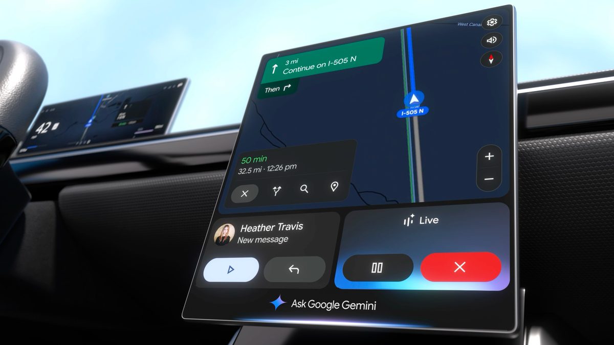 谷歌将于 2026 年在 Android Auto 上用 Gemini 取代 Assistant
