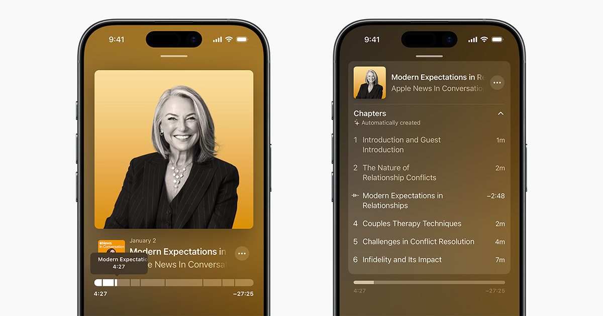 Apple Podcasts introduces interactive timed links Apple Podcasts introduces interactive timed links