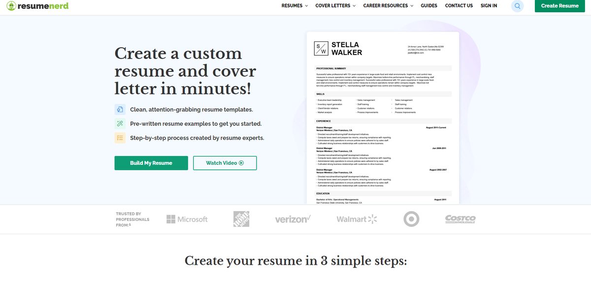 ResumeNerd ResumeNerd