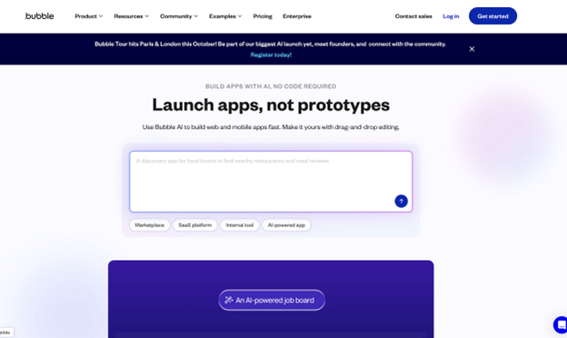 Get organized: Create your own app with a no-code AI builder