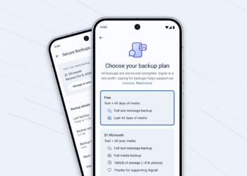 Signal finally lets you restore iPhone chats if you pay for storage