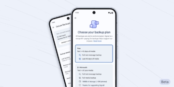 Signal finally lets you restore iPhone chats if you pay for storage
