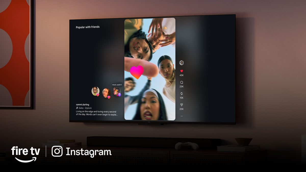 Sehen Sie sich Instagram-Reels im Fernsehen mit der neuen Fire TV-App an