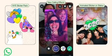 WhatsApp releases 2026 sticker pack and video call fireworks