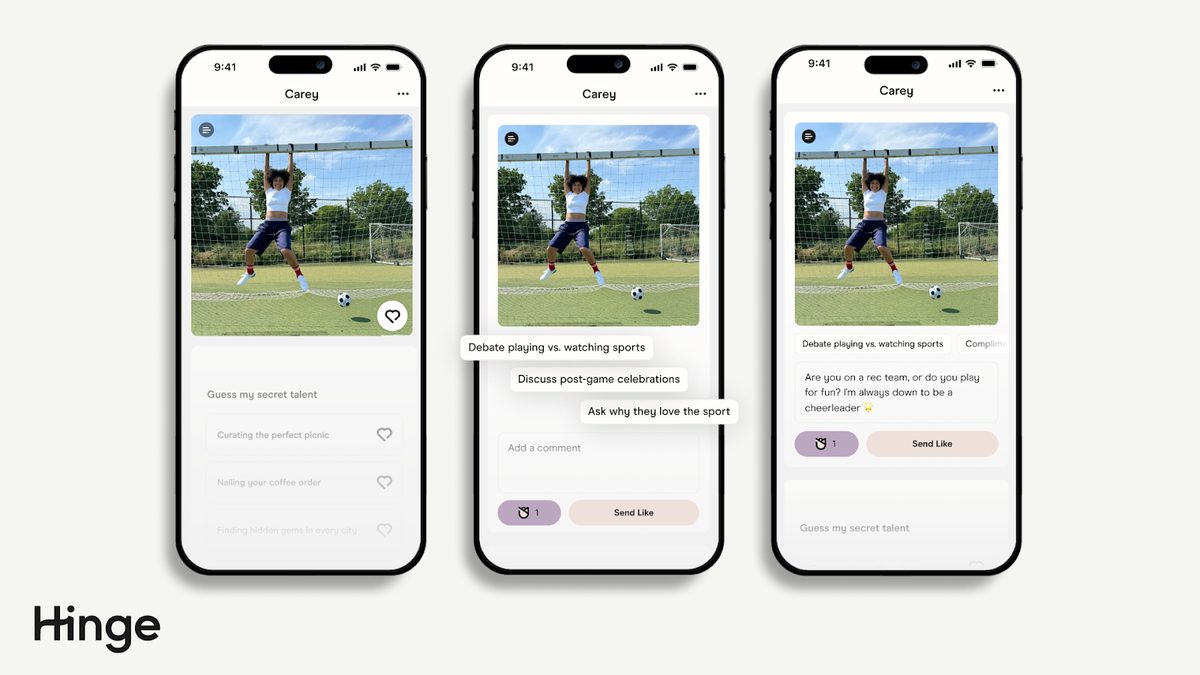 Hinge launches AI Convo Starters to fix bad opening lines