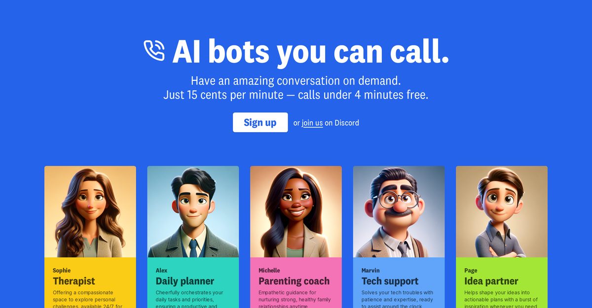 Call an AI