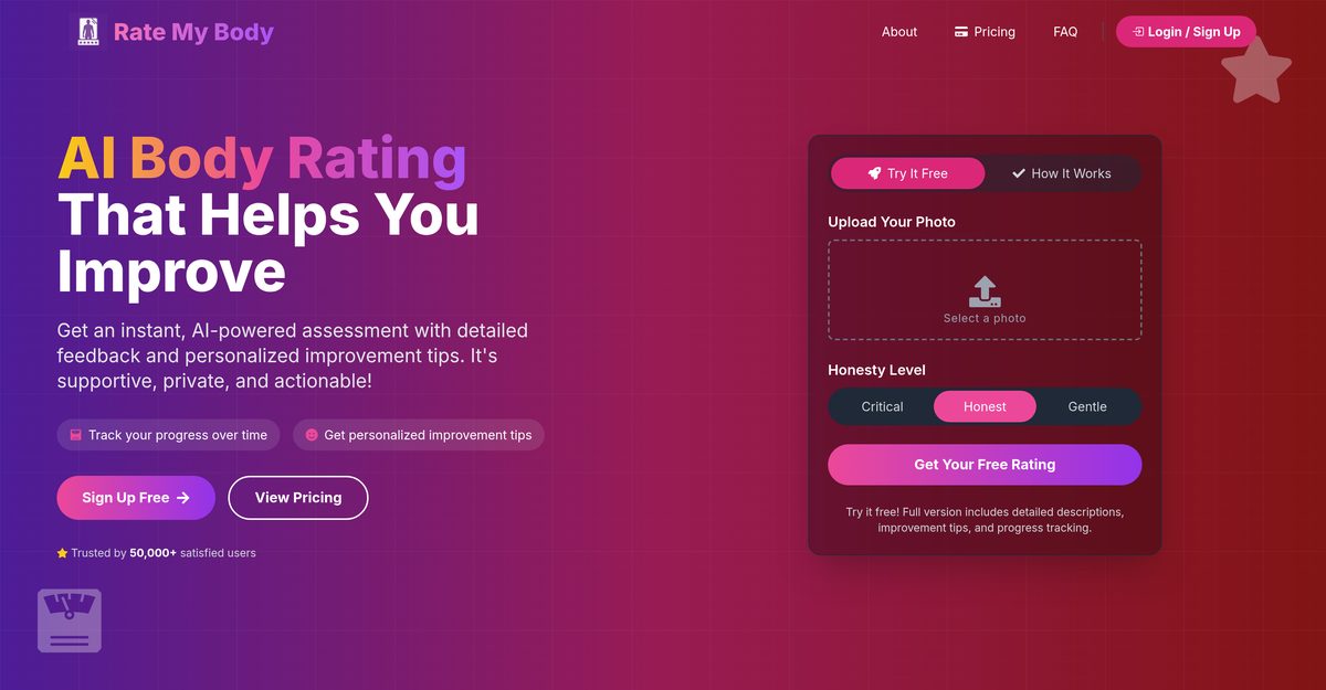 Rate My Body Rate My Body