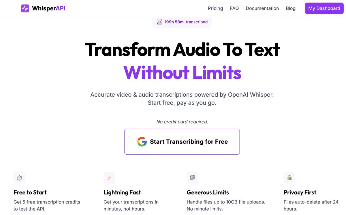 WhisperAPI