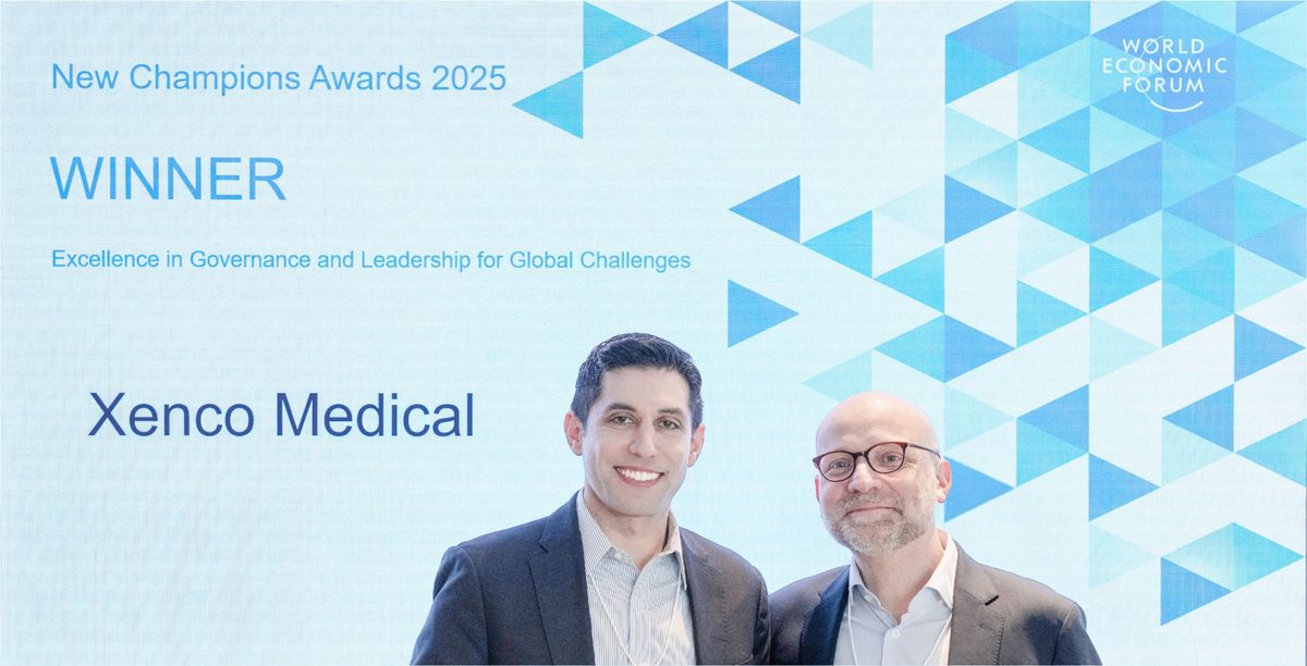 Xenco Medical Wins 2025 World Economic Forum Award for Excellence in Governance and Leadership for Global Challenges