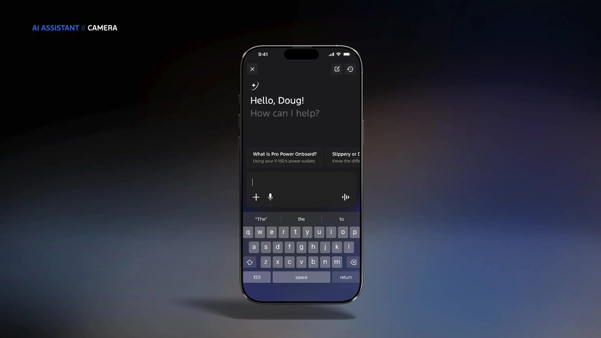 福特在 CES 2026 上发布人工智能助手和下一代 BlueCruise