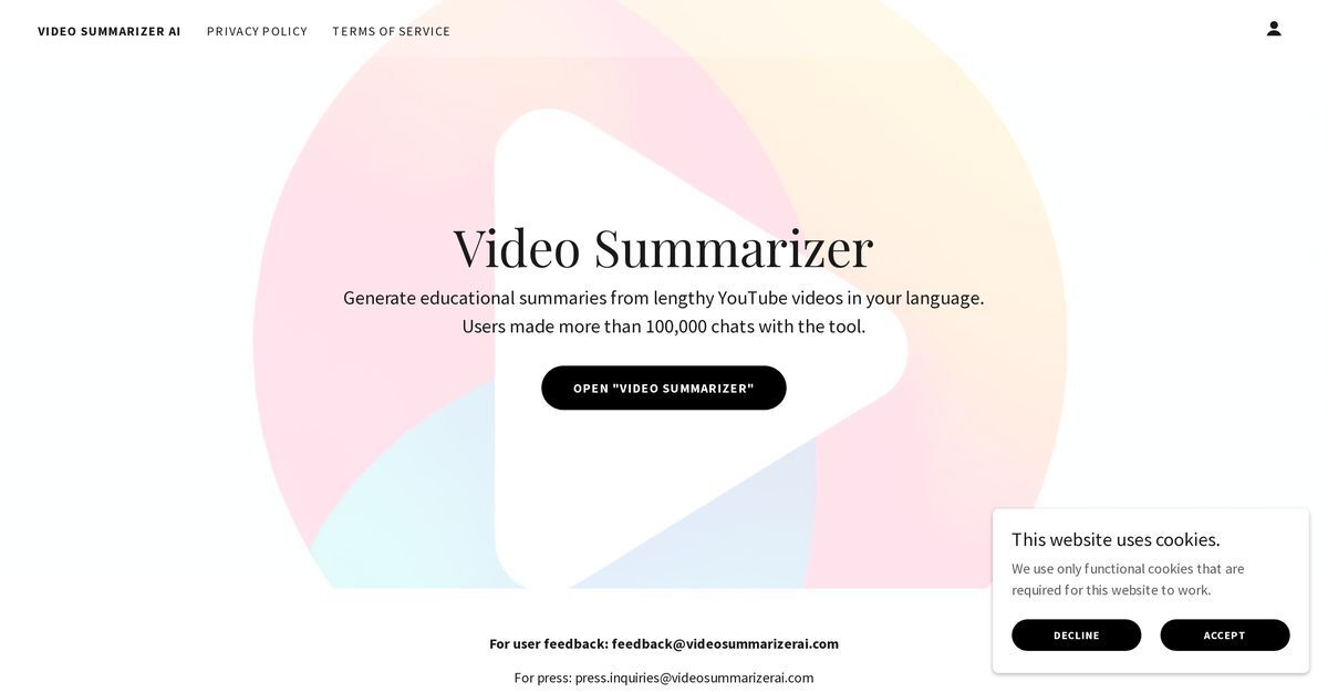 Video Summarizer