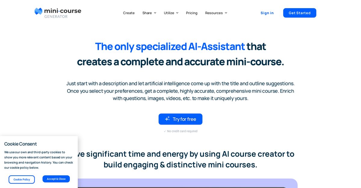 AI Course Creator AI Course Creator