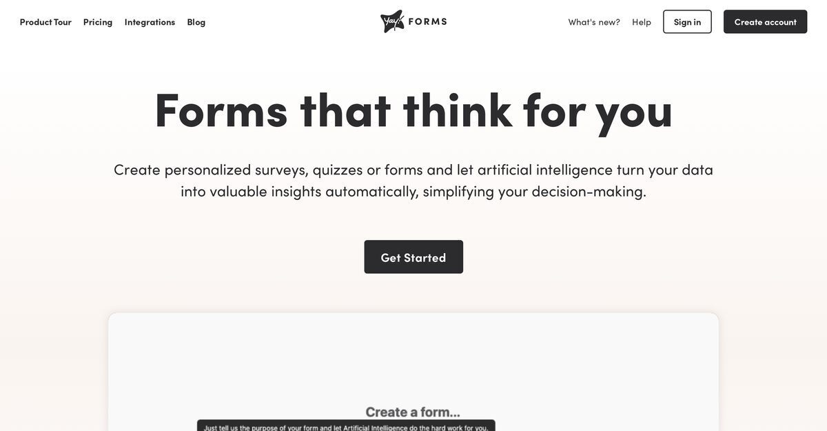 Yay! Forms