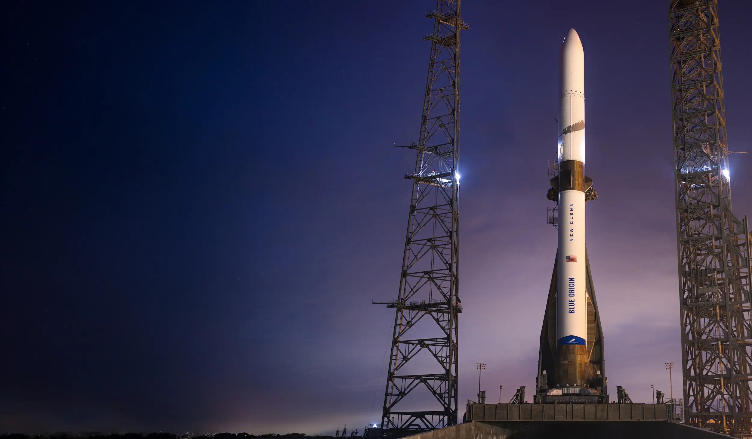 Blue Origin fissa il lancio a fine febbraio per la terza missione di New Glenn