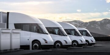 Musk confirms mass production of Tesla Semi electric truck in 2026