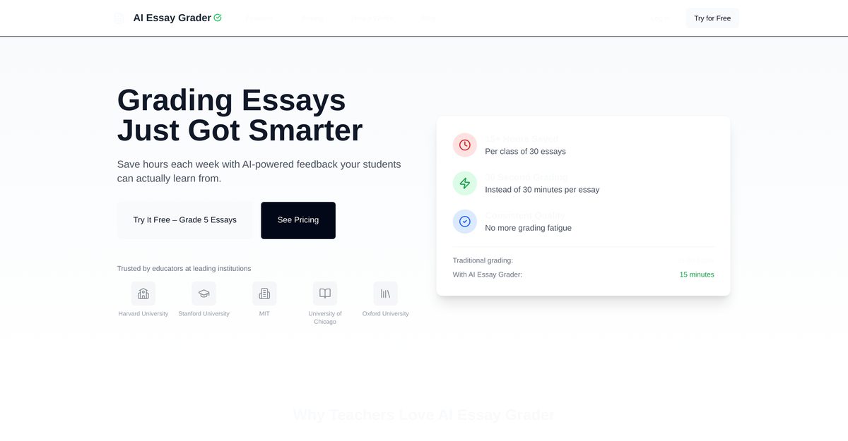 AI Essay Grader