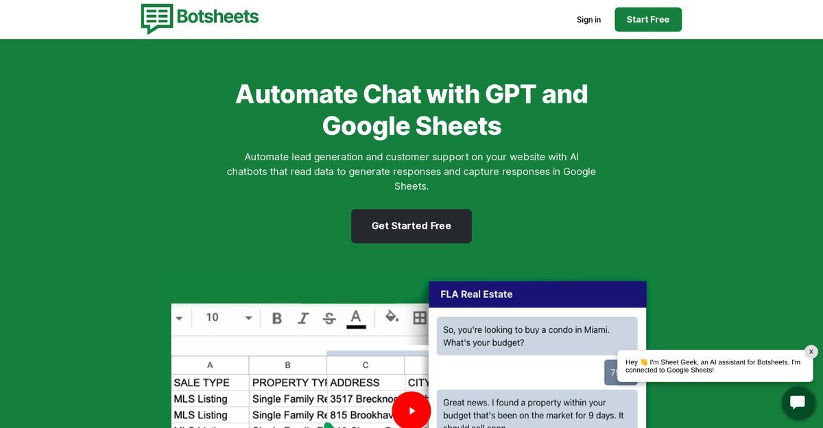Botsheets