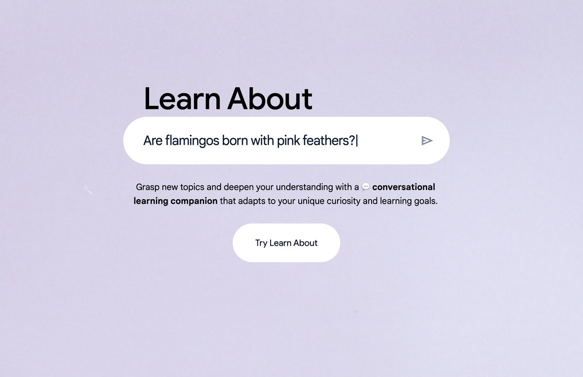 Google Learn About
