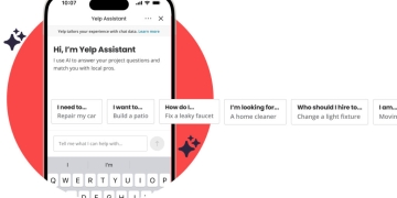 New Yelp Assistant tab centralizes search and transactions
