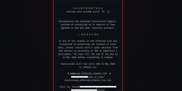Hackers deface Instructure’s Canvas pages after major data breach