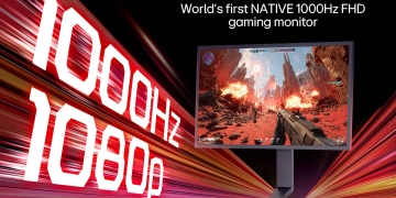 LG unveils the world’s first native 1,000Hz gaming monitor