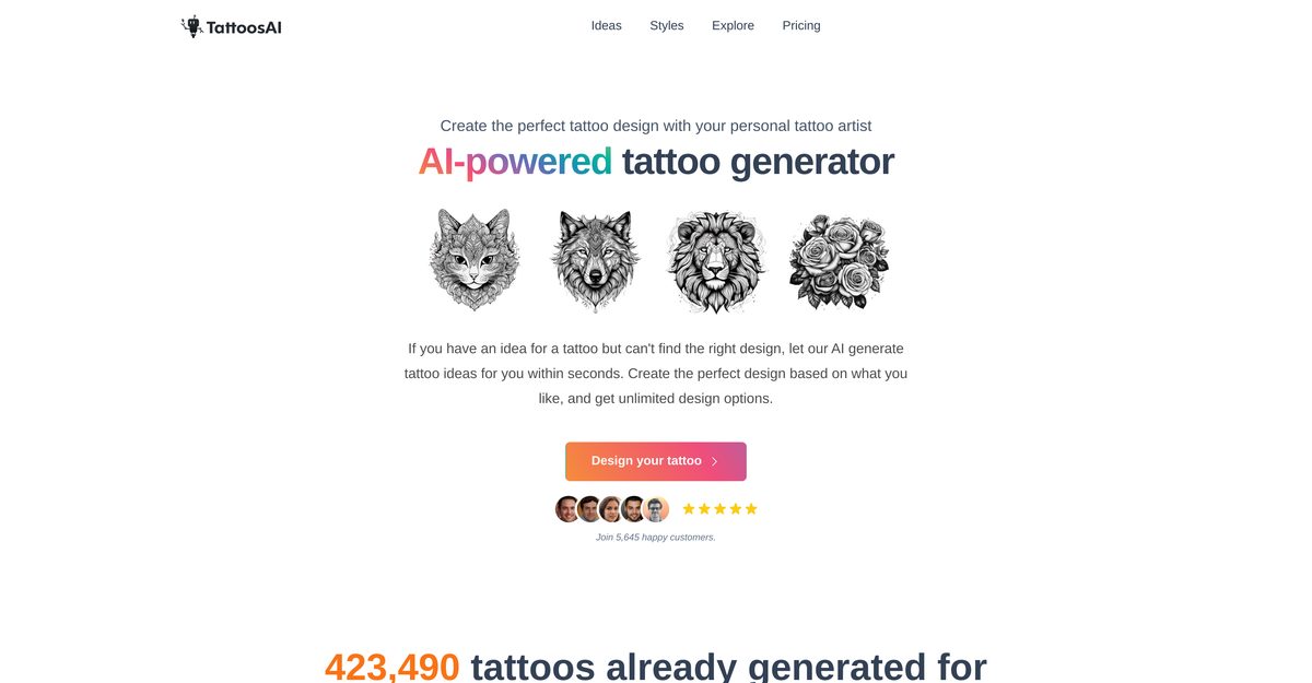 TattoosAI