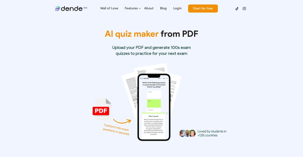 Dende Quiz Maker