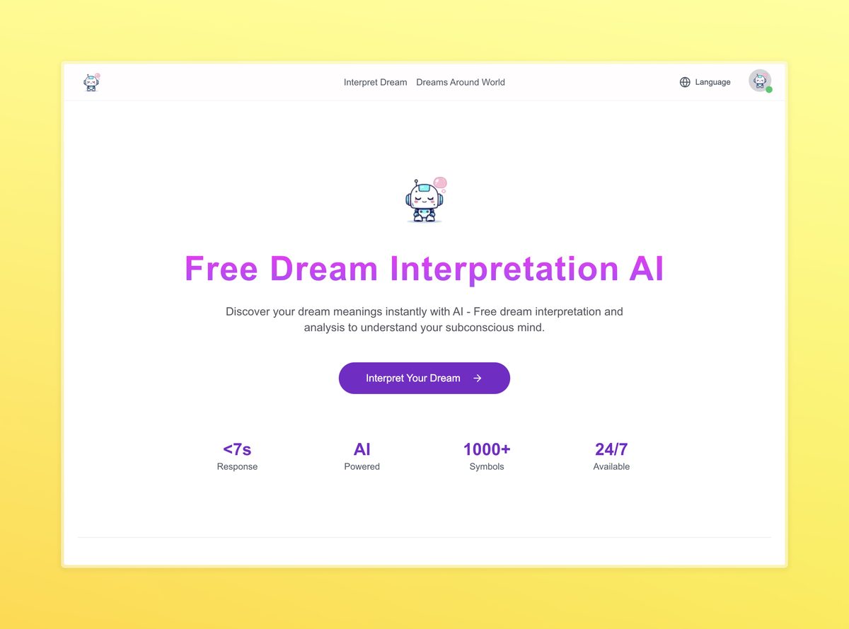 Dream Interpretation AI