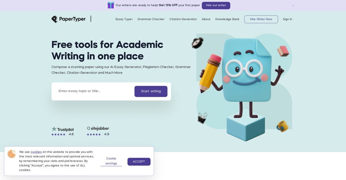 Essay Writer by Papertyper