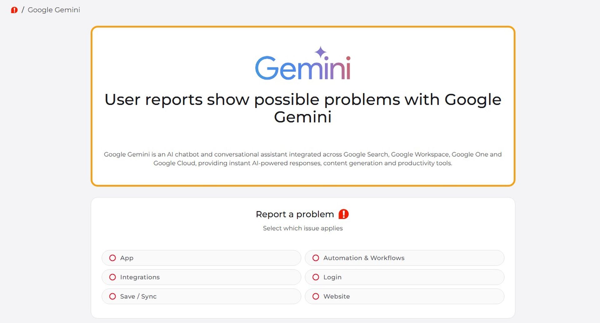 Is Gemini down? Users report problems with Google Gemini 2 Is Gemini down? Users report problems with Google Gemini