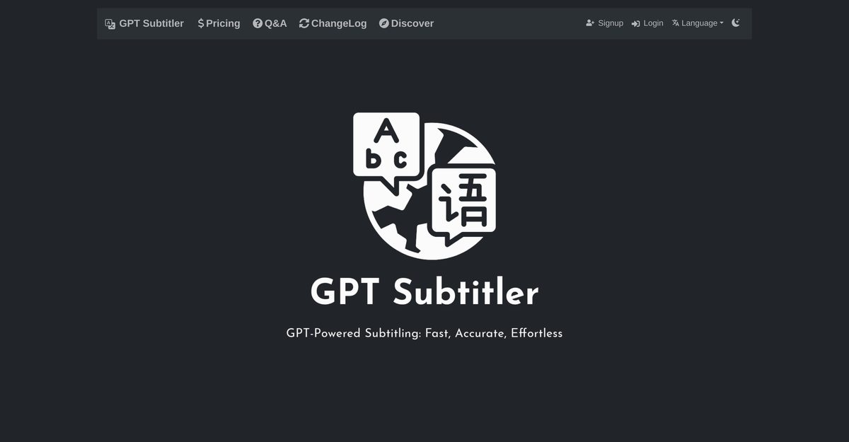 GPT Subtitler