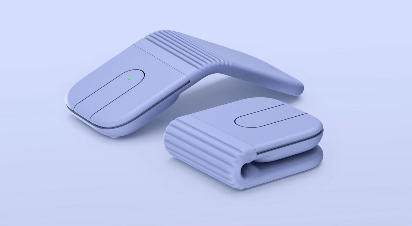 Logitech lança mouse dobrável Mobi Fold para trabalhadores móveis