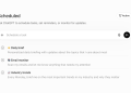 OpenAI rolls out scheduled tasks page for ChatGPT