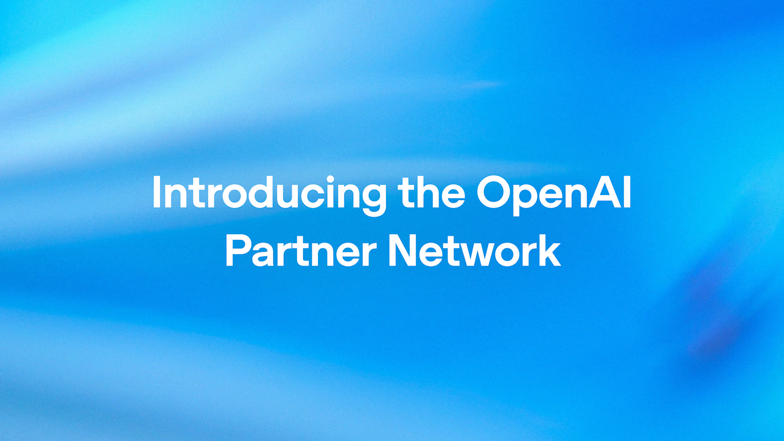 OpenAI revela primeiro programa oficial de parceria com apoio de US$ 150 milhões