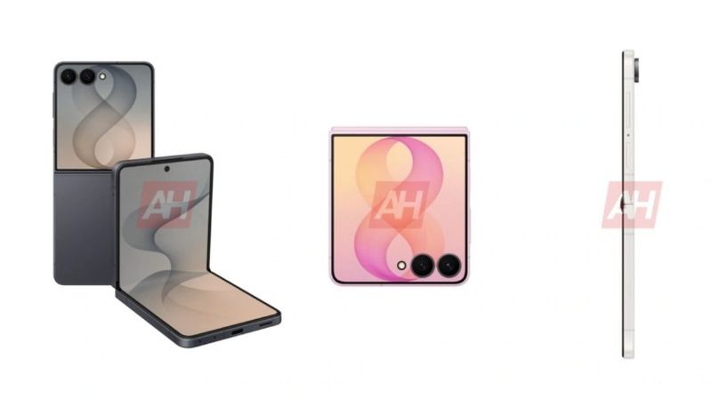 Samsung Galaxy Z Flip 8 and Z Fold 8 renders leak 3 Samsung Galaxy Z Flip 8 and Z Fold 8 renders leak