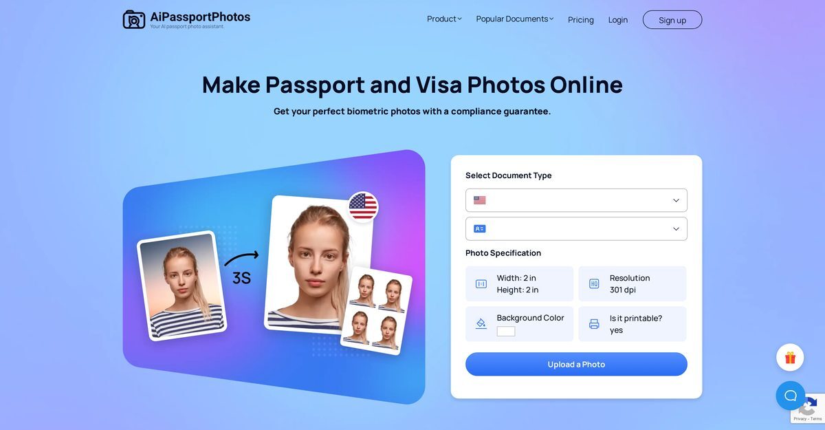 AI Passport Photos