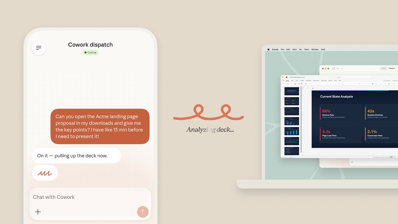 Anthropic porta la gestione di Claude Cowork sulle app mobili