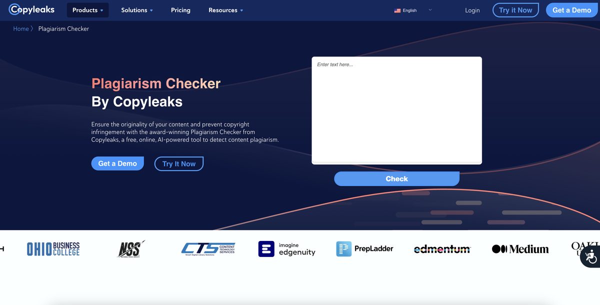 Copyleaks – Plagiarism detector