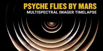 NASA shares stunning Mars flyby from Psyche mission