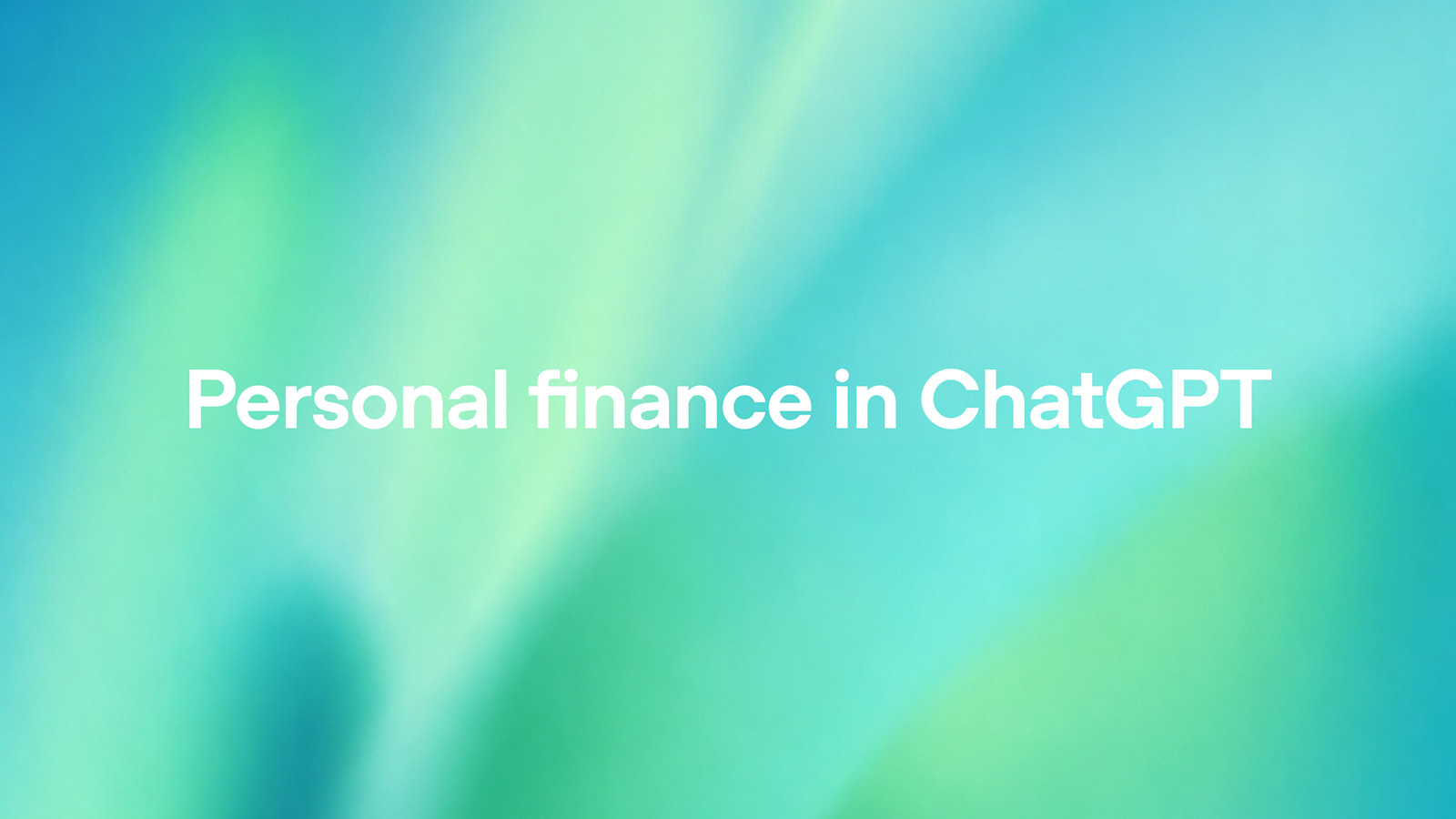 Os usuários do ChatGPT Plus agora podem conectar contas financeiras