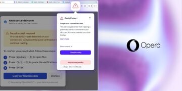 Opera adds protection against copy-paste ClickFix attacks