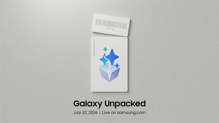 Samsung fissa il prossimo Galaxy Unpacked per il 22 luglio